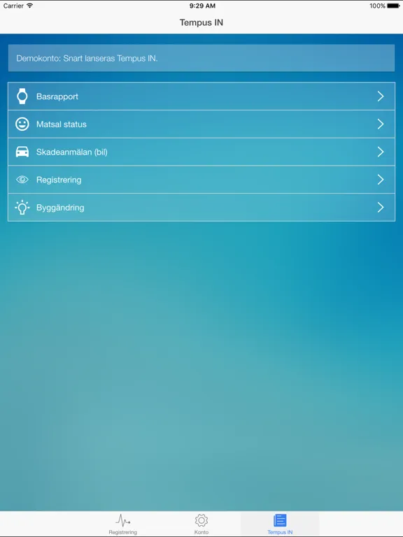 Personalliggare ID06 - MOA iPad 应用截图