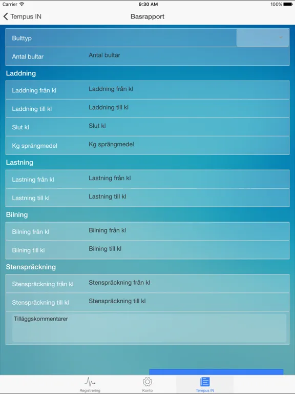 Personalliggare ID06 - MOA iPad 应用截图