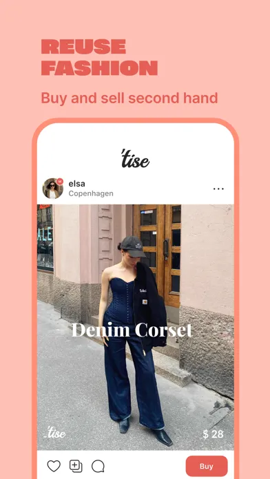 Zrzuty ekranu Tise | Reuse fashion