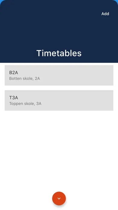 Captures d'écran de Transponder Schedule