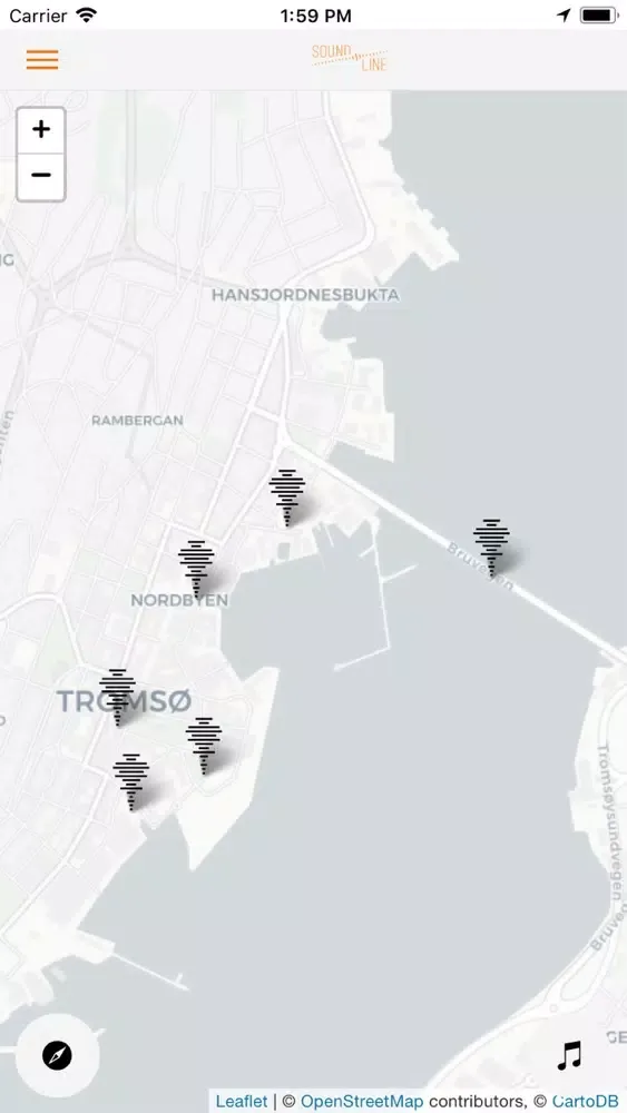 Captures d'écran de Tromsø Soundline