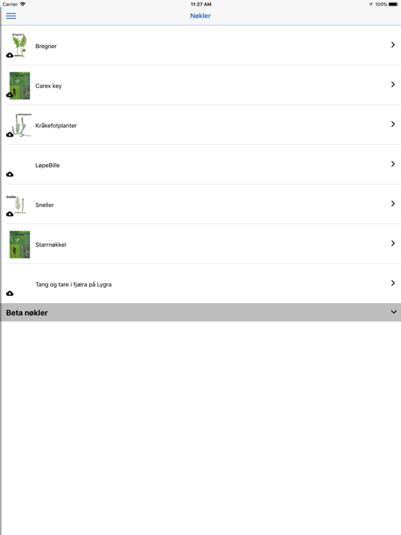 Capturas de pantalla de ArtsApp bioCEED iPad 