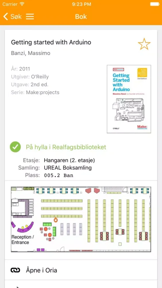 Tangkapan layar Realfagsbiblioteket