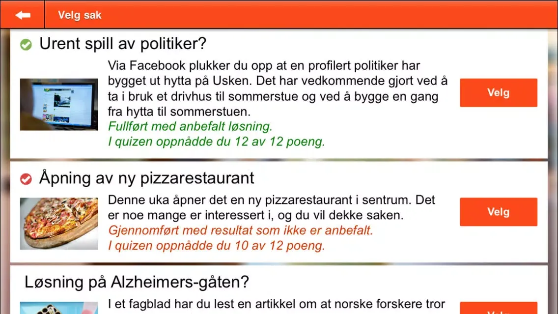 Screenshot di Journalist? Jeg?