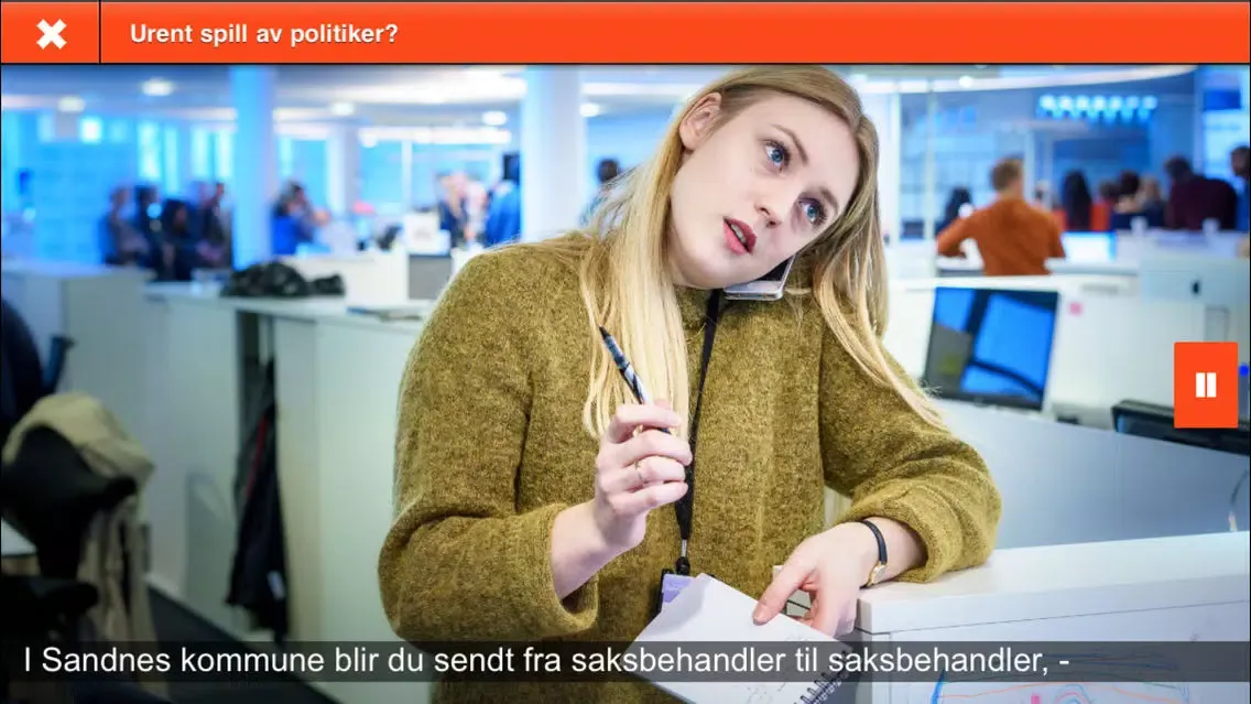 Screenshot di Journalist? Jeg?