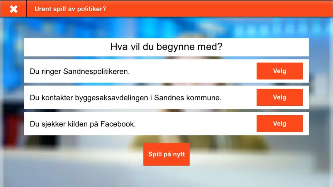 Screenshot di Journalist? Jeg?