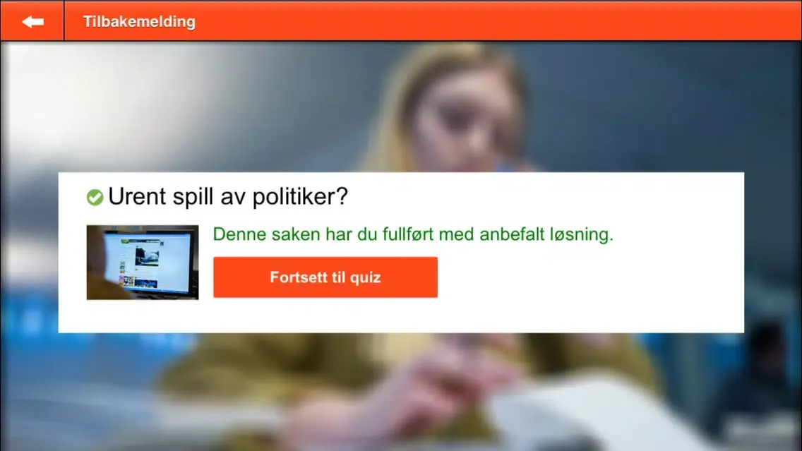 Screenshot di Journalist? Jeg?