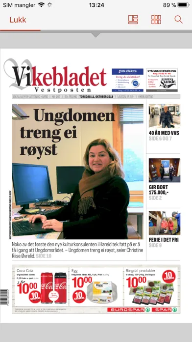 Vikebladet Vestposten eAvis سکرین شاٹس