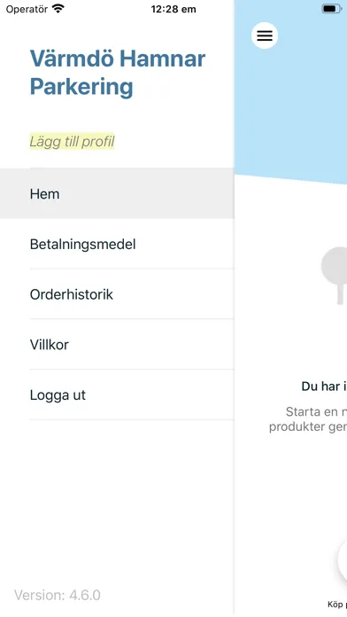 Capturas de pantalla de Värmdö Hamnar Parkering