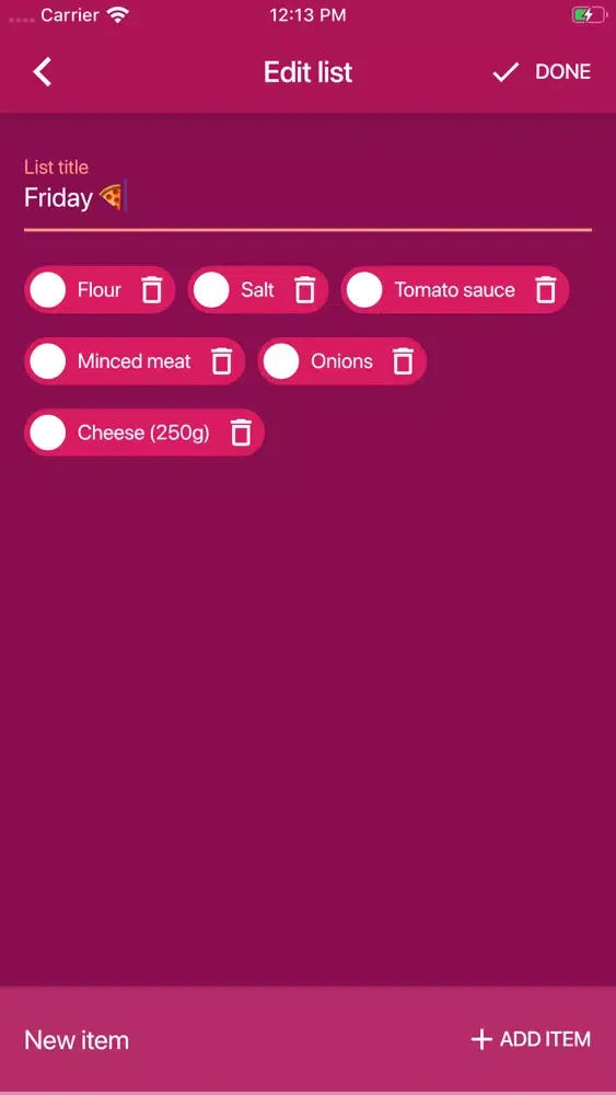 تصاویر Shoplist (Share & Collaborate)