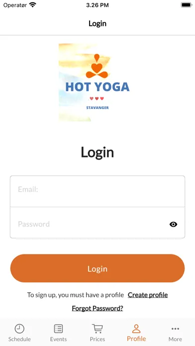 Capturas de tela do Hot Yoga Stavanger