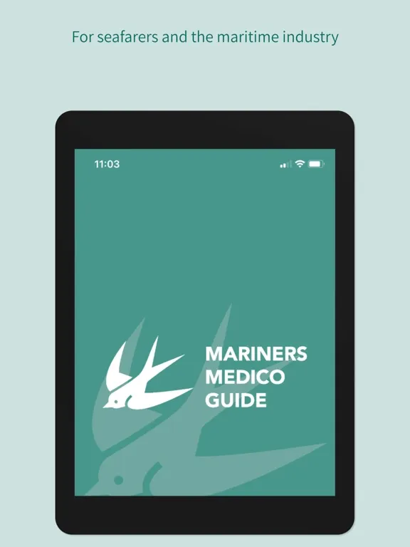 Capturas de tela do Mariners Medico Guide iPad 