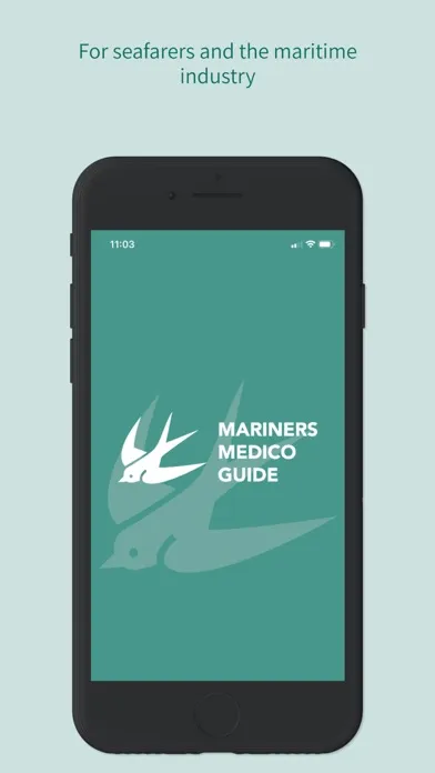 Capturas de tela do Mariners Medico Guide