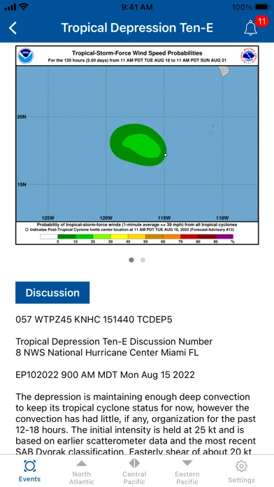تصاویر NOAA Center Hurricane