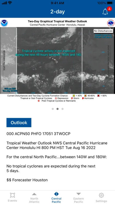 تصاویر NOAA Center Hurricane