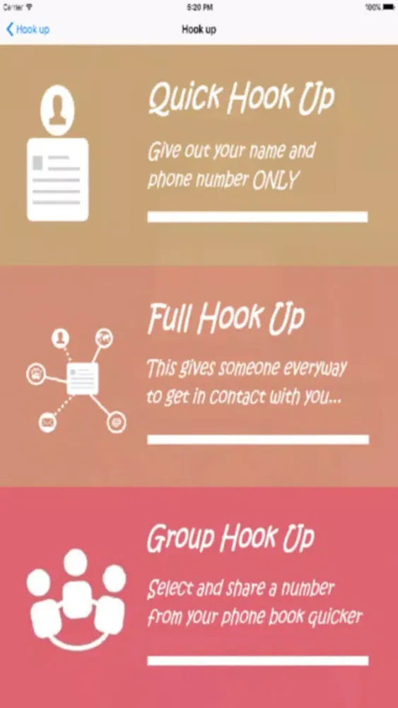 Capturas de pantalla de Noawo Pro: The fastest way to share your contact