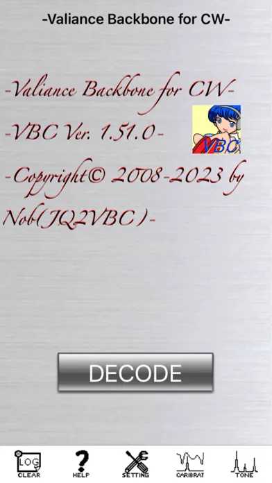 Captures d'écran de Valiance Backbone for CW - VBC