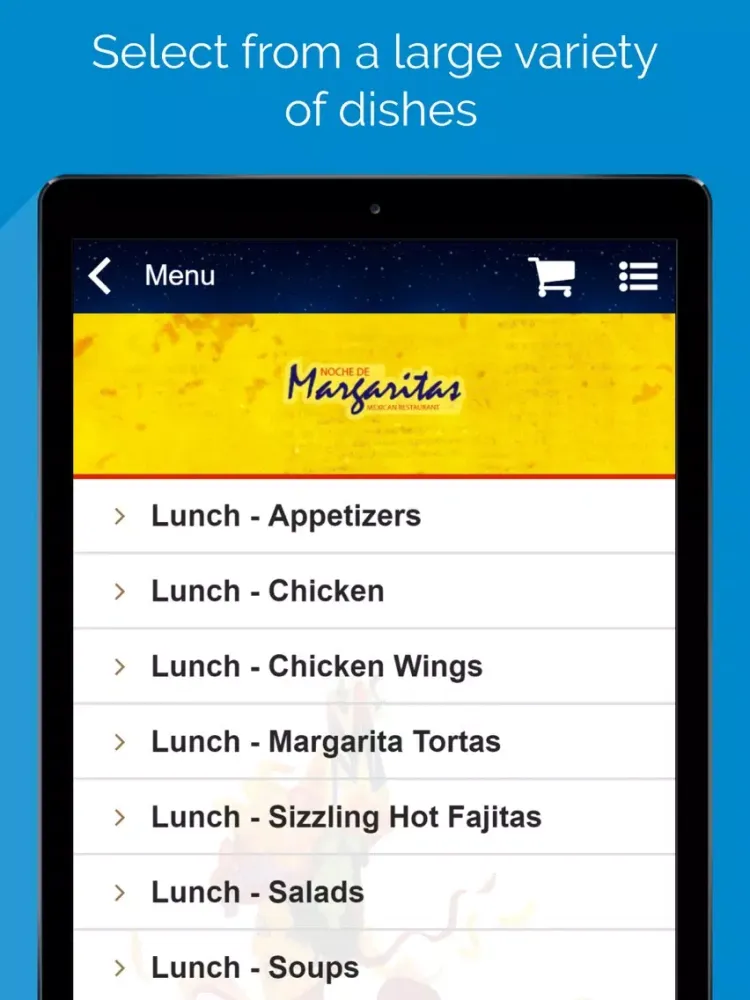Noche de Margaritas iPad  Screenshots