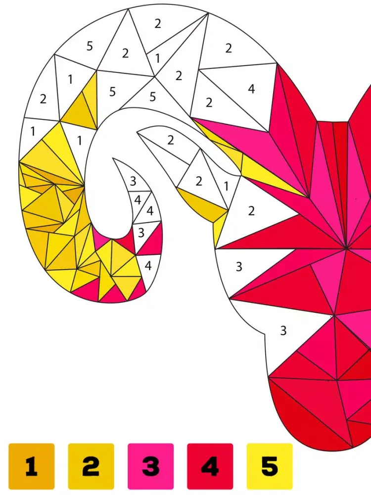 No. Color - Paint By Number iPad  Screenshots