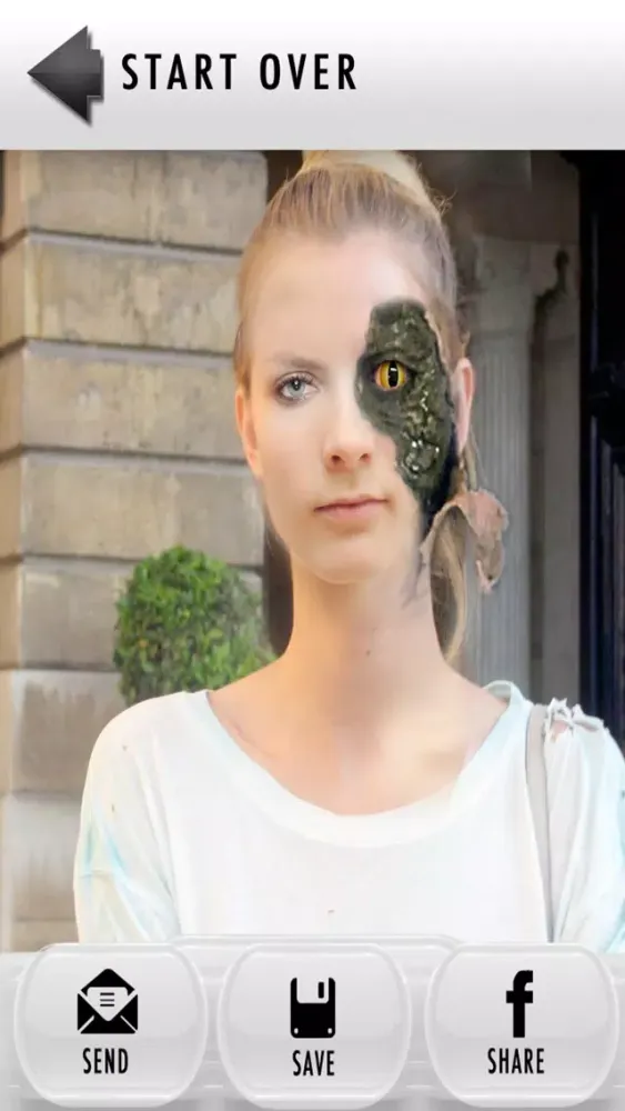 Alien Photo Booth Morphing HD स्क्रीनशॉट
