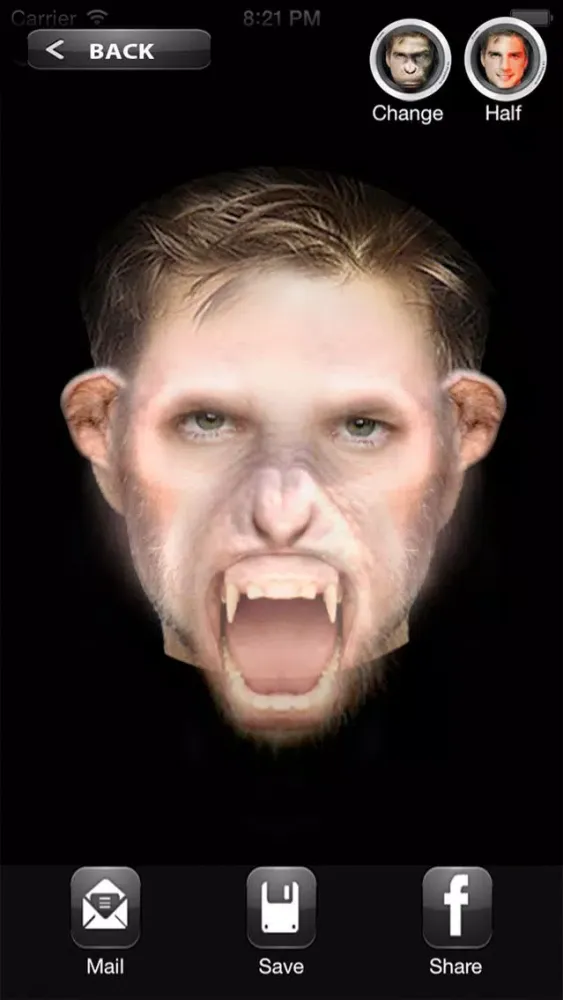 MonkeyBooth - Morphing faces into an ape, monkey or chimp应用截图