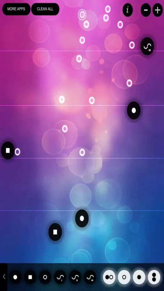 eDrops - Bouncing Balls Music App Studio Screenshots