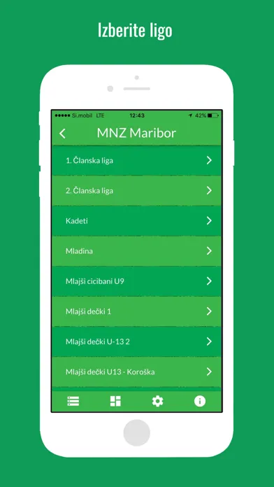 Nogomet.mobi Screenshots