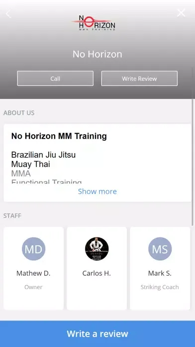 تصاویر No Horizon MMA Training