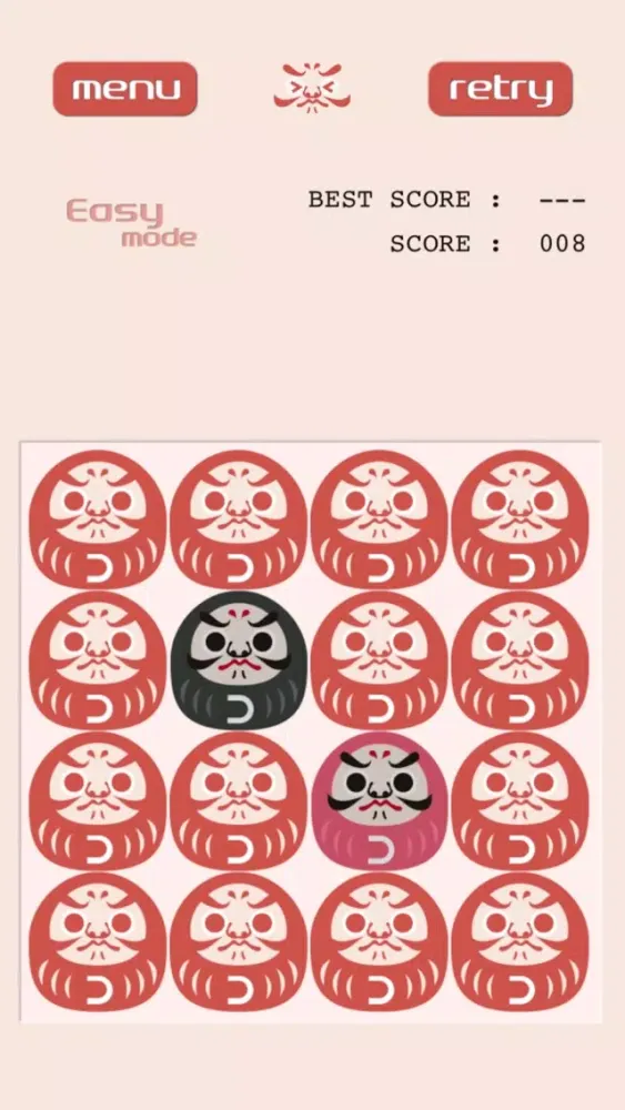 Скриншоты DaruMatch - free match puzzle for kids