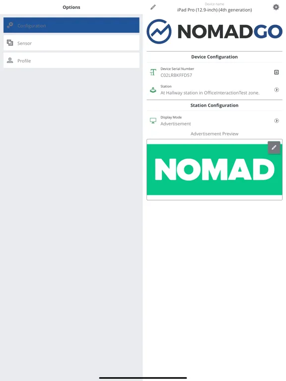 Capturas de pantalla de Nomad Field App iPad 