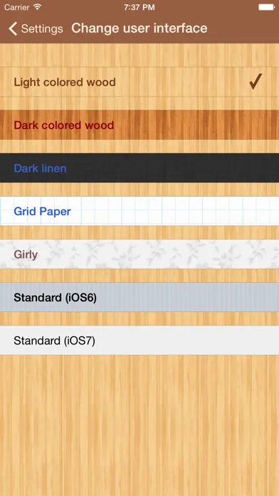 ShoppingList Pro Edition スクリーンショット