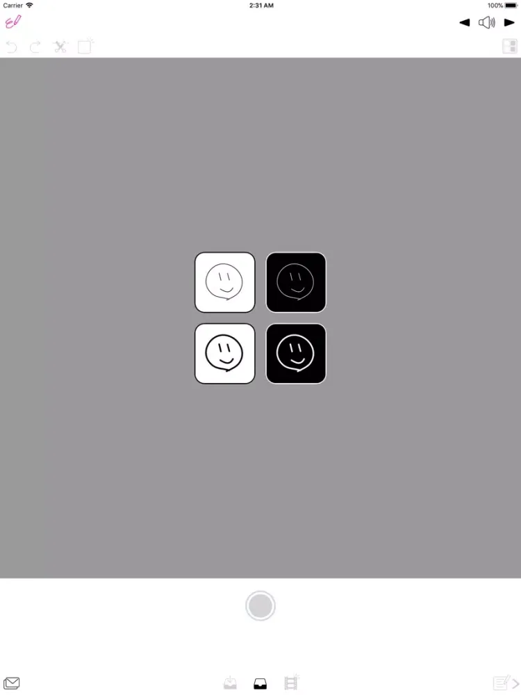 Tangkapan layar kist! iPad 