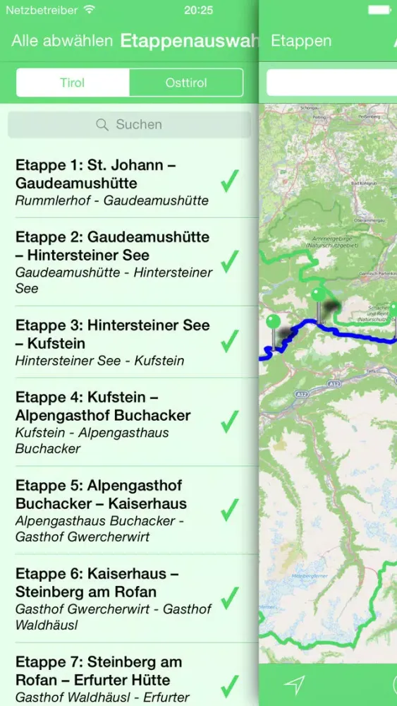 Adlerweg Tirol - Der Wanderweg für deine Hosentasche স্ক্রিনশট