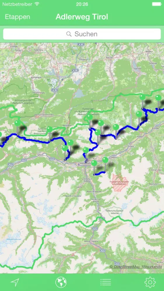 Adlerweg Tirol - Der Wanderweg für deine Hosentasche স্ক্রিনশট