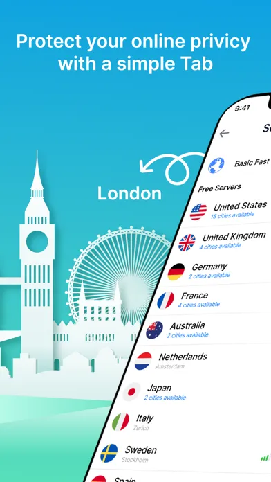 Fast Unlimited - Turbo VPN Screenshots