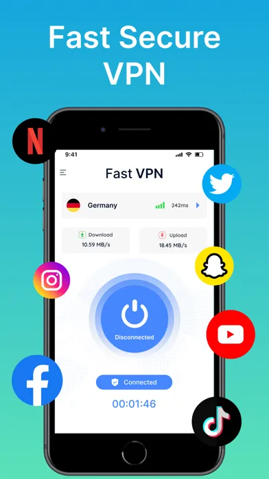 Fast Unlimited - Turbo VPN Screenshots