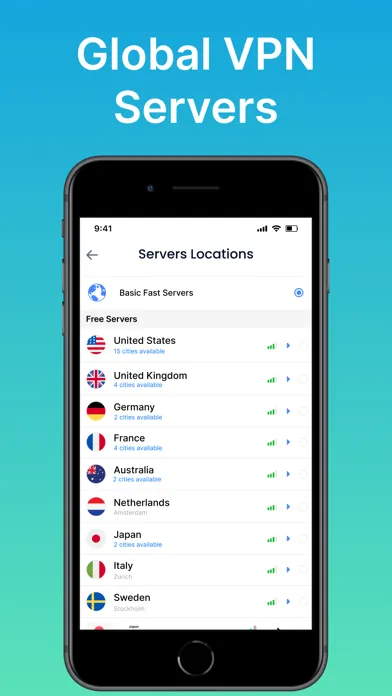 Fast Unlimited - Turbo VPN Screenshots