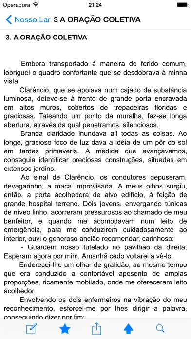 Ảnh chụp màn hình của Nosso Lar Chico Xavier