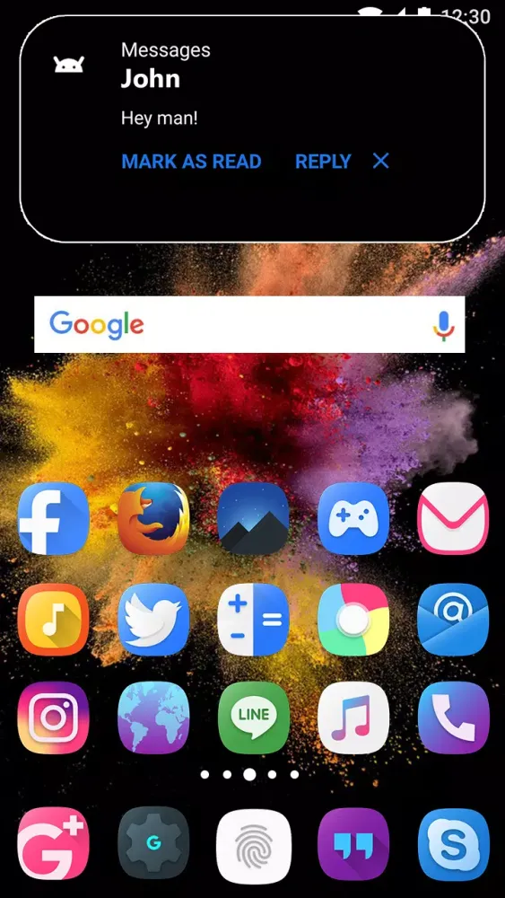 صور Notch of iPhone 15 - Dynamic