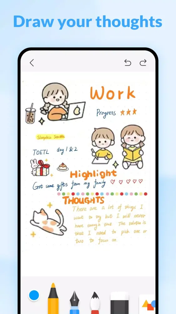 Nice Color Note,ToDo, Calendar سکرین شاٹس