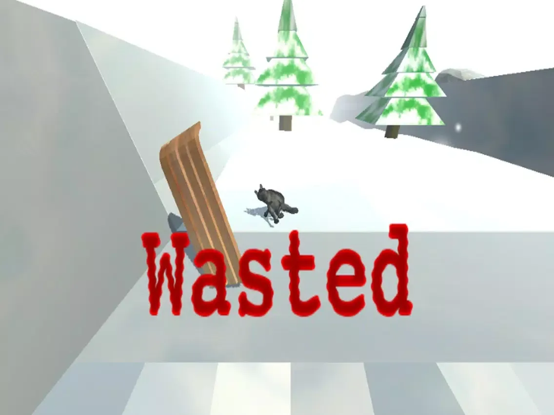 Capturas de tela do Extreme Animal Sledding iPad 