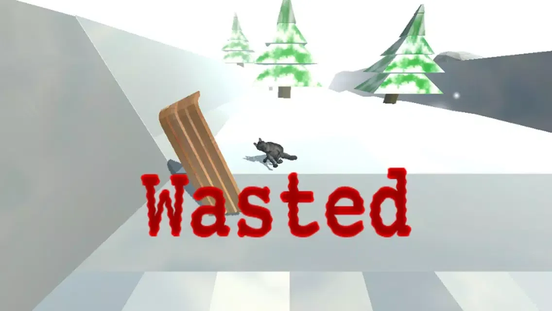 Capturas de tela do Extreme Animal Sledding