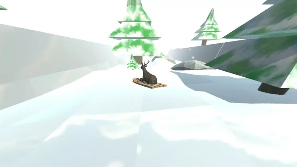 Capturas de tela do Extreme Animal Sledding