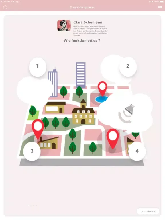 Claras Klangspuren iPad  Screenshots
