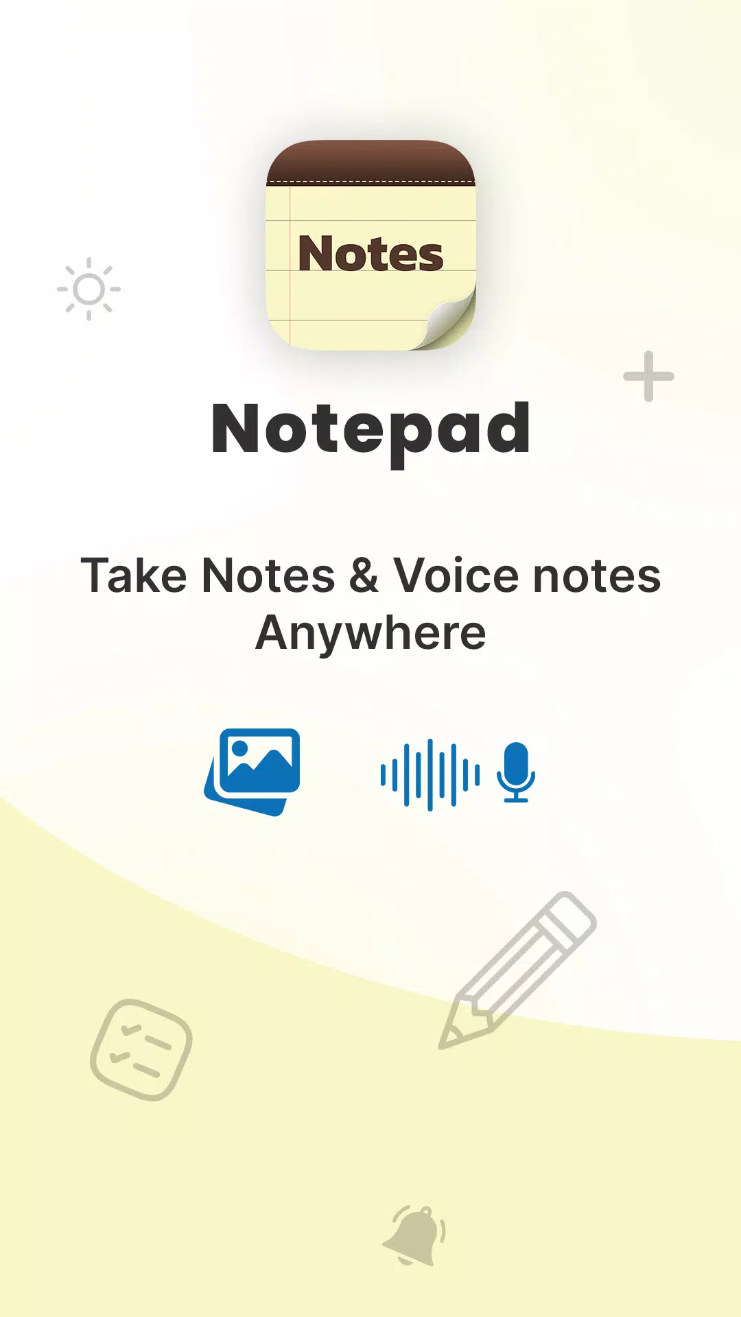 Notepad - Notes and Voice Note Screenshots1