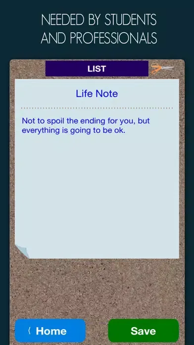 Capturas de tela do iNote+