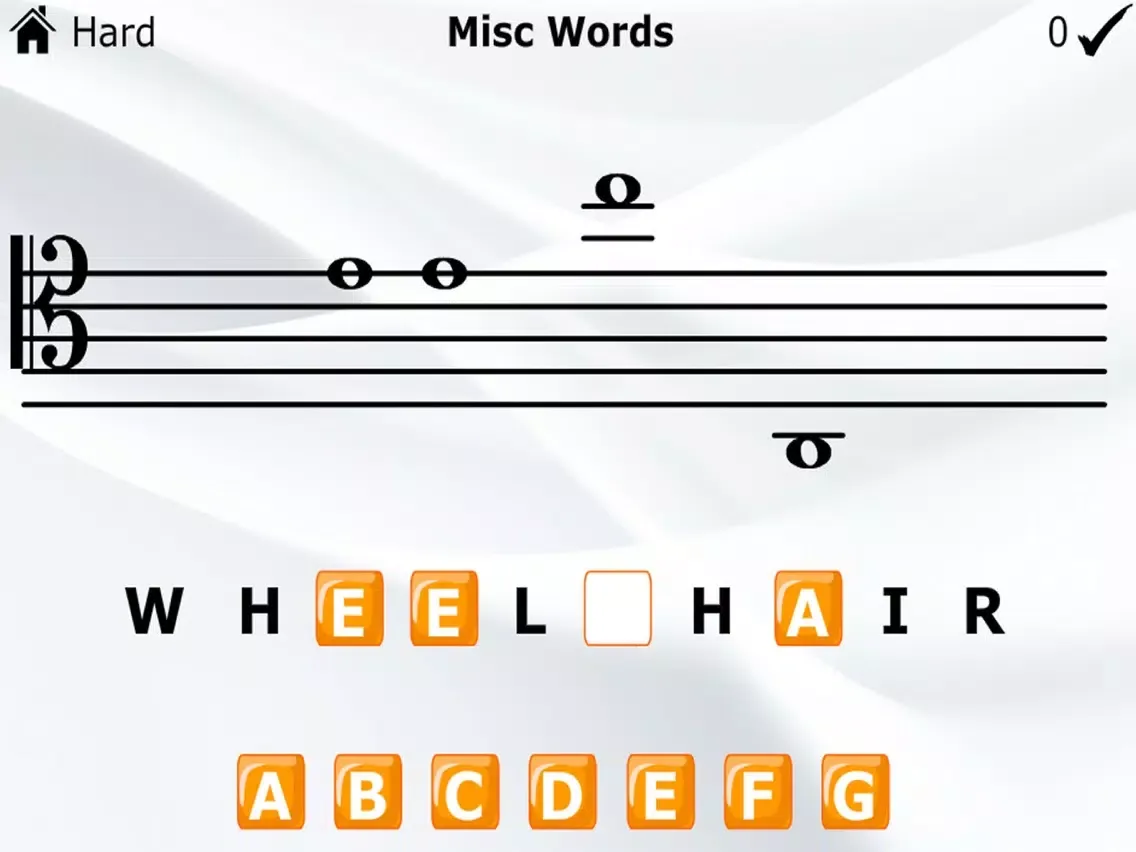 صور Learn To Read Music Notes (Word Game) iPad 
