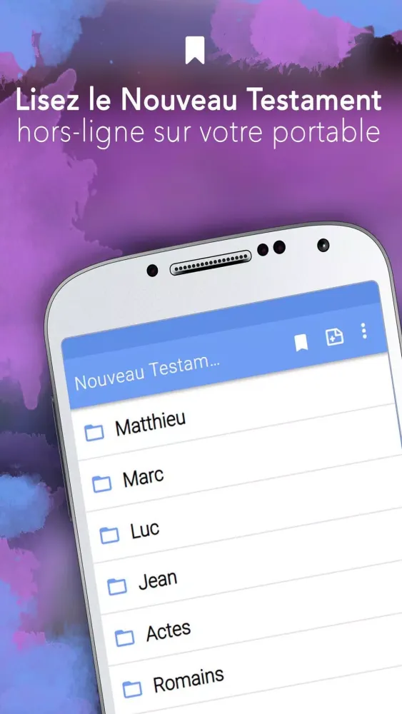 Nouveau Testament de la Bible应用截图