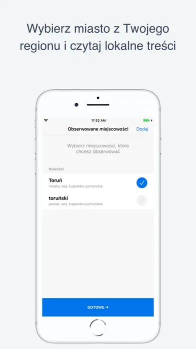 Ảnh chụp màn hình của Nowości Dziennik Toruński