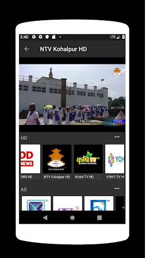 Capturas de pantalla de NetTV
